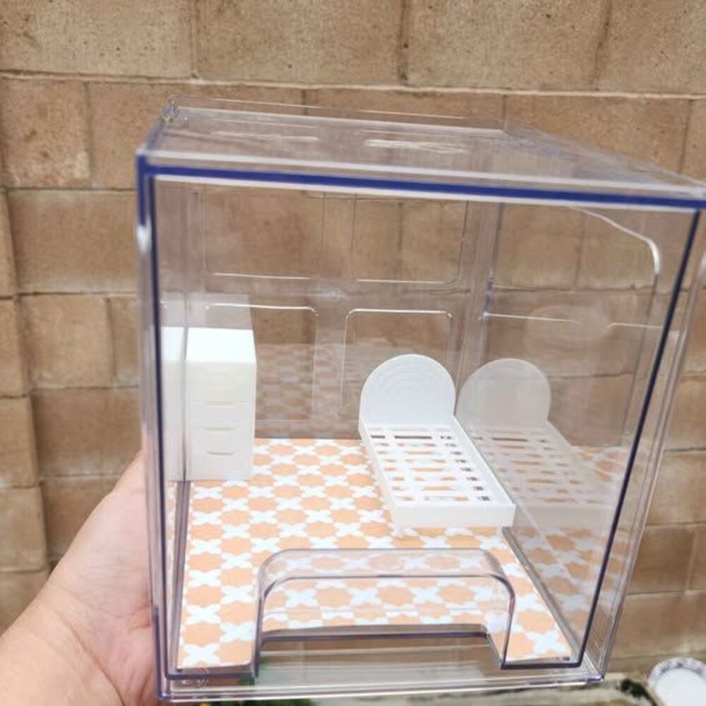Miniature case drawer/diorama/storage 1:12 miniature dollhouse miniverse